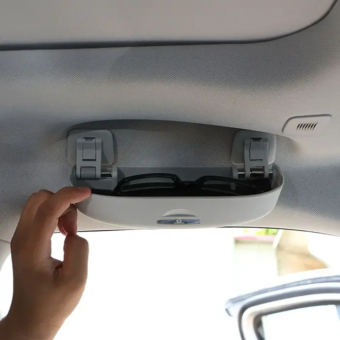 Étui de rangement pour lunettes de soleil de voiture, support de boîte pour Toyota CorTrustRAV4 CHR 