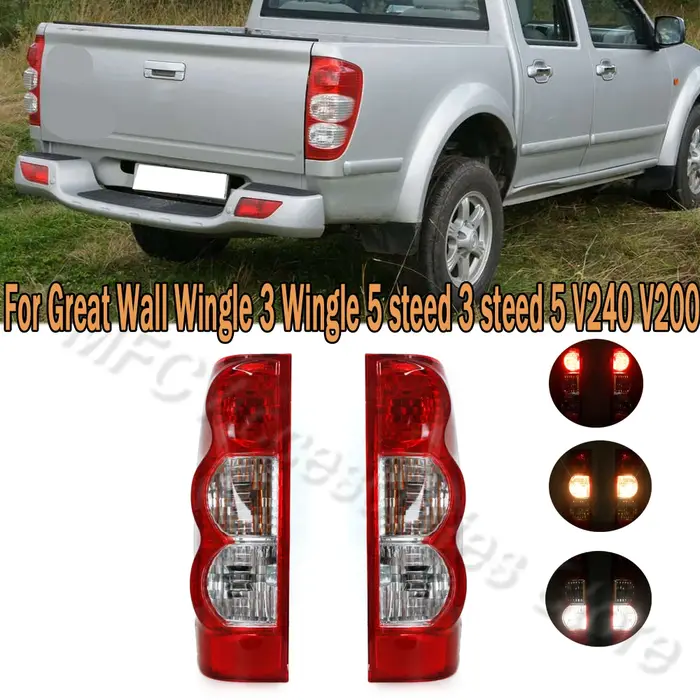 Feu arrière de voiture, feux d'avertissement de freinage, clignotant, pour Great Wall Wingle 3 Wingl