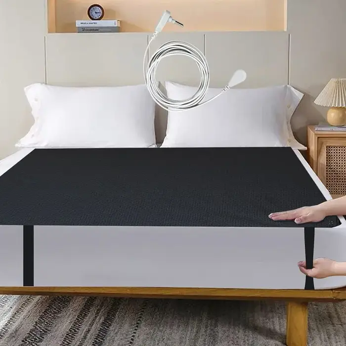 MAXSHARER matelas en cuir de mise à la terre tapis de sommeil de mise à la terre coussin de matelas 