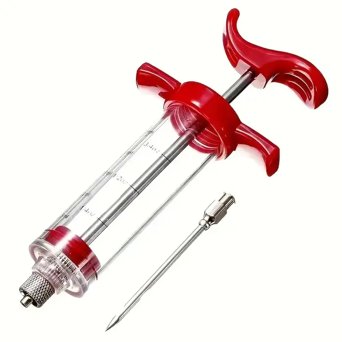 Injecteur de marinade de viande de 30ml, seringue de cuisine pour saveur profonde, dinde juteuse, po