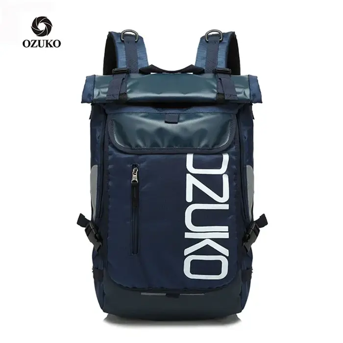 OZUKO cartable pour adolescent 15.6 pouces ordinateur portable sac à dos d'eau 49*28*14 hommes étudi