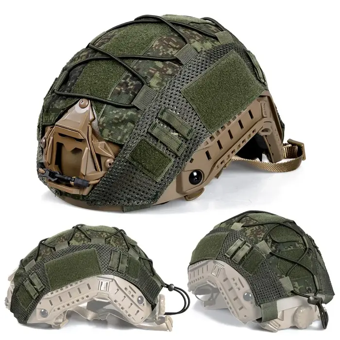 ​ Housse de casque tactique pour casque rapide MH PJ BJ OPS-Core Airsoft Paintball housse de casque 