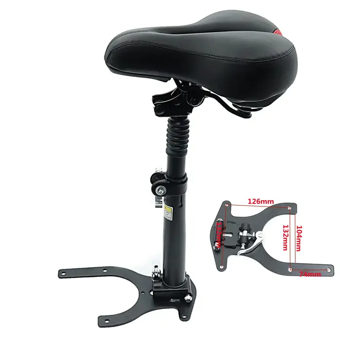 Chaise de dégager de scooter électrique pliable, tige de dégager antichoc réglable, Xiaomi 1S M365 K