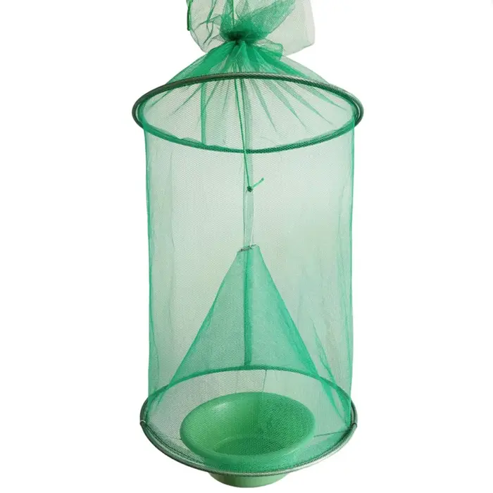 Pièges à mouches suspendus réutilisables et pliables, cages anti-mouches pratiques, outils de lutte 