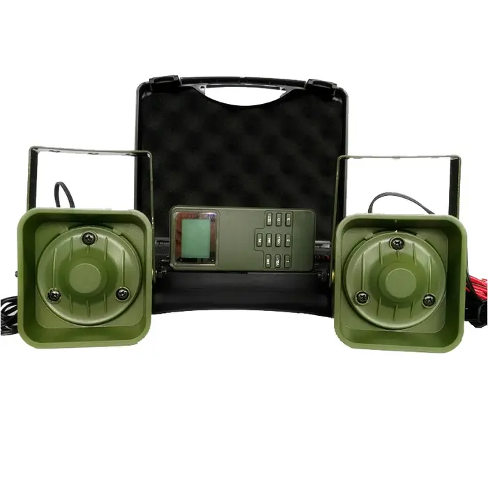 Lecteur MP3 oiseaux électronique avec minuteur - sons canards appareil rechargeable automatique