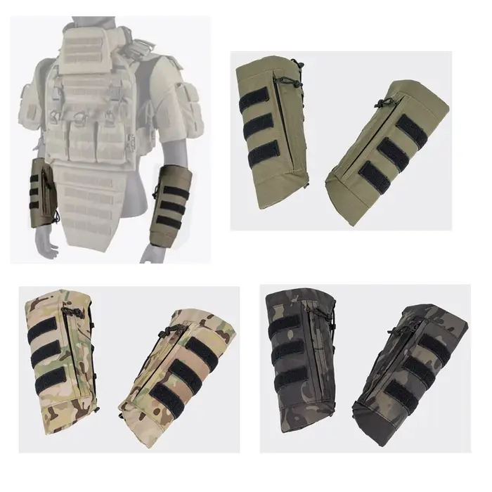 Armure Tactique Unisexe Protection Avant-bras et Jambes Solide Design Militaire Occasions Extérieures