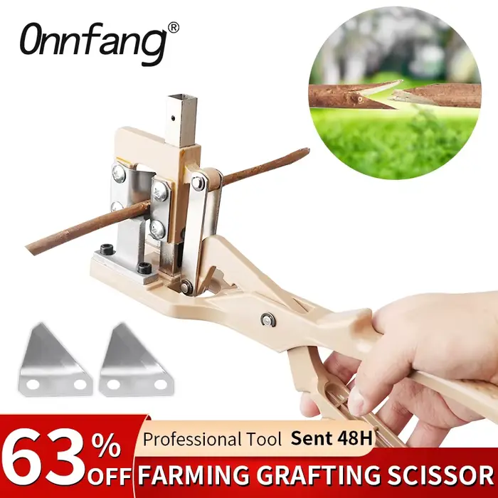Outil de greffage professionnel pour jardin, coupe-branches, cisailles pour plantes, grande optique,