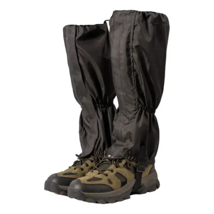 Guêtres de randonnée imperméables et réglables pour activités de plein air, randonnée, escalade, ski
