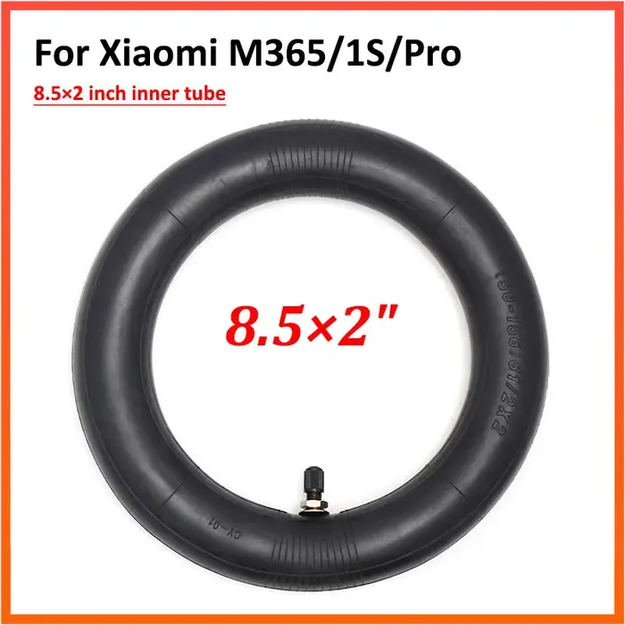 Chambre à air épaisse améliorée de 120g, 8.5x2 pouces, pour Scooter électrique Xiaomi M365 Pro S1 Mi
