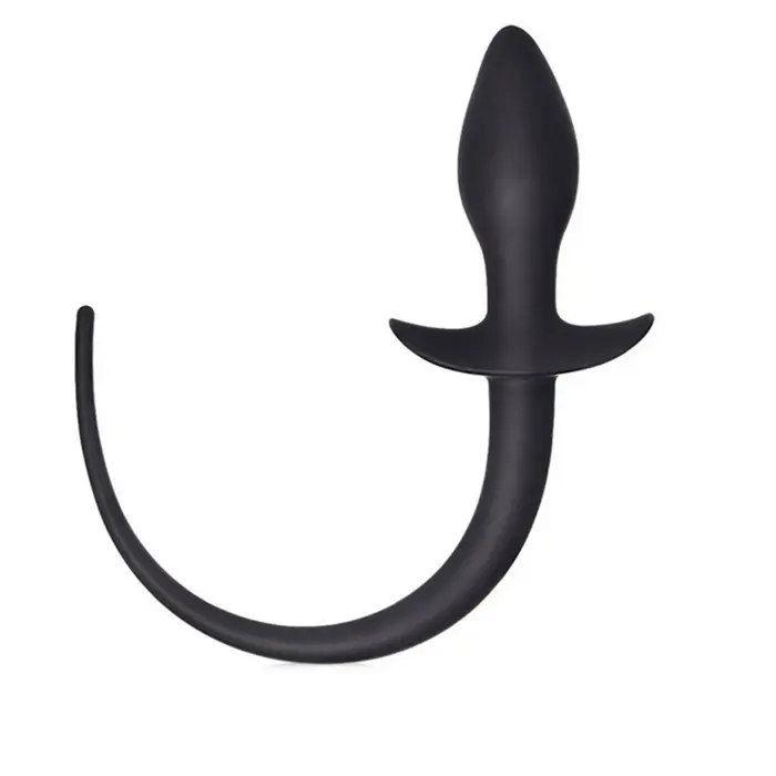 Plug anal queue de chien en silicone, plug anal, jeu de chiot, accessoires sexuels pour adultes de 1