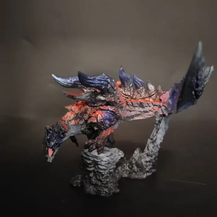 Nouvelle figurine Monster Hunter Glavenus, modèle d'action Dinovalde, statue de collection, décorati