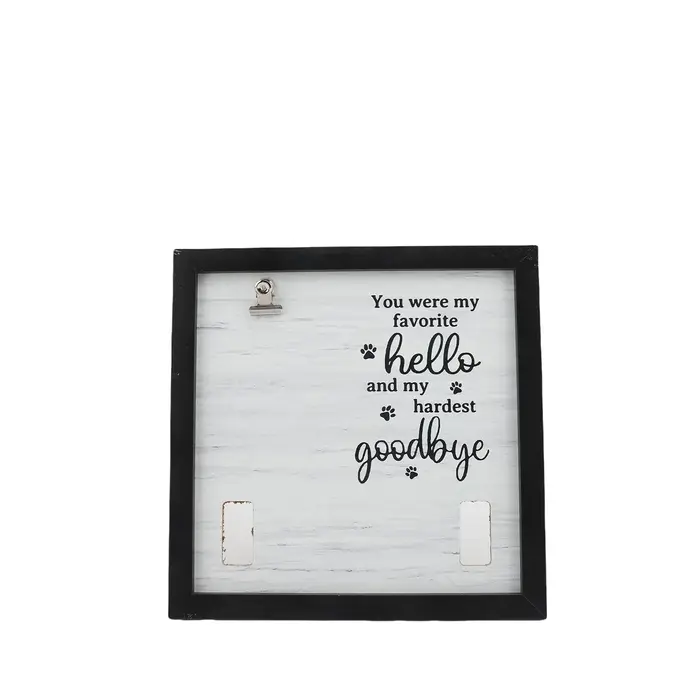 Cadre photo pour chien avec support de collier