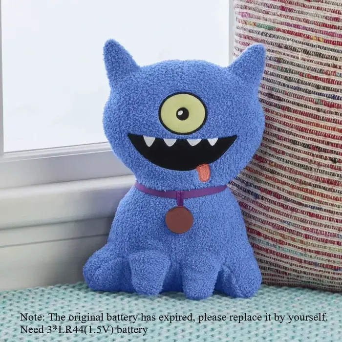 Hasbro – poupée laid électrique parlante, jouet en peluche Moxy, chien laid, dessin animé, figurines