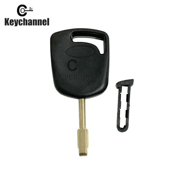 Keychannel 10 pièces/lot transpondeur clé coque boîtier FO21 clé de rechange tête voiture puce clé p