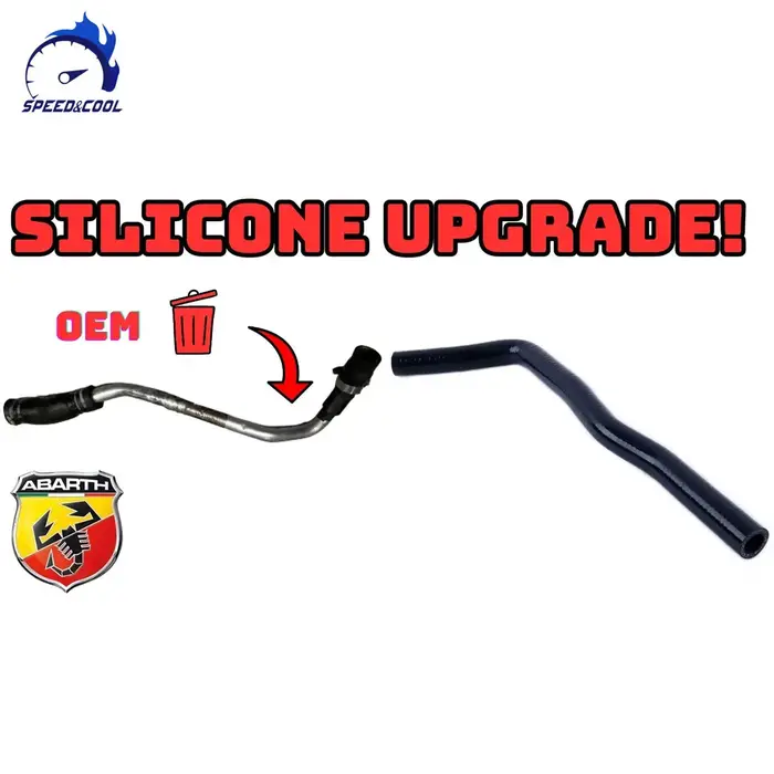 SPEED & COadvocate-Tube de reniflard d'huile en silicone, tuyau de vapeur de traitement d'huile, Fia