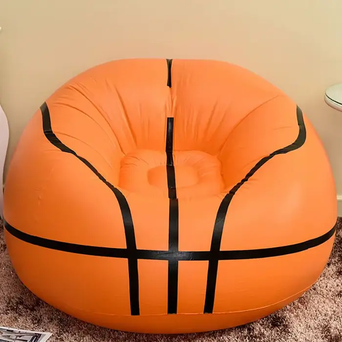 Canapés gonflables en PVC, chaise de fête Artic d'intérieur, canapé paresseux, canapé pliant de styl