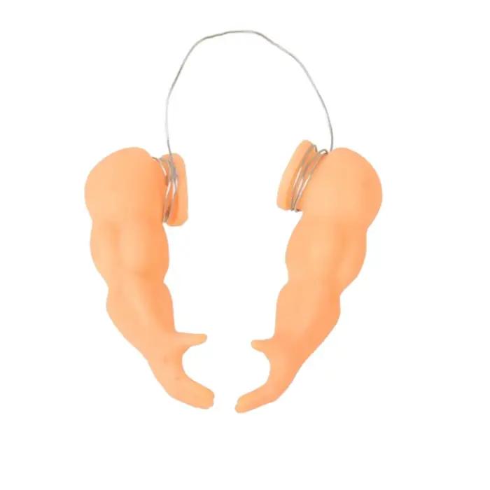 Jouets amusants en forme de bras de poulet de combat