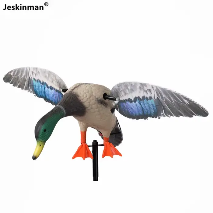 Leurre canard télécommandé mâle ou femelle - Décoy résistant à l'usure pour chasse au canard sauvage