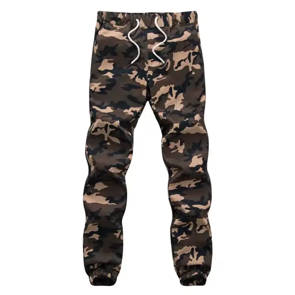 Pantalon camouflage homme harem cargo taille moyenne confortable pour chasse et plein air printemps automne