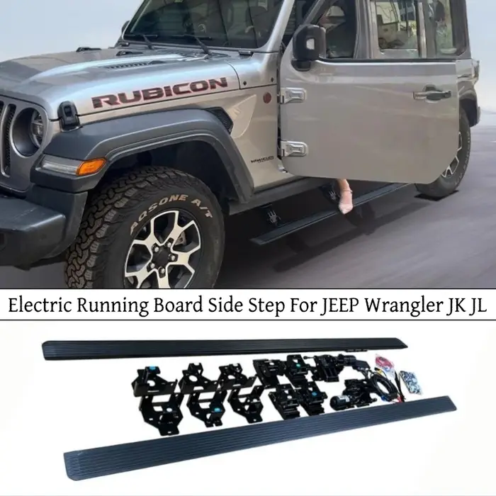 Pour JEEP Wrangler JK JL 2007-2017 2018-2026 marchepied électrique