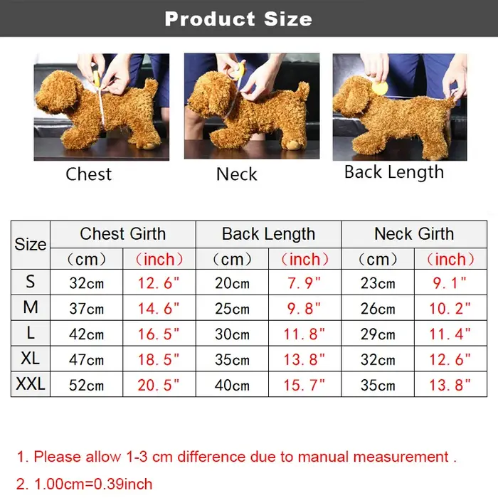 Vêtements avec lettres pour chien
