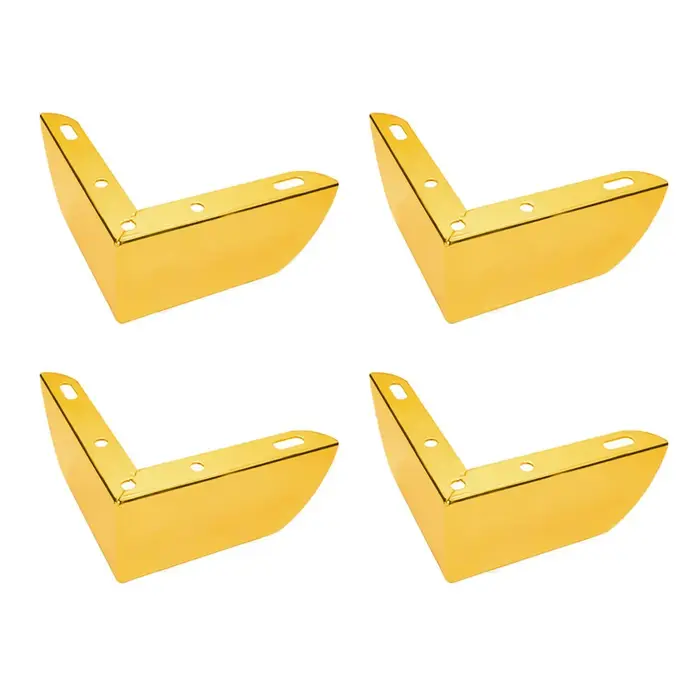 Mettez à jour votre canapé avec 4 pieds de canapé en métal de 5 5 cm, installation facile, élégant e