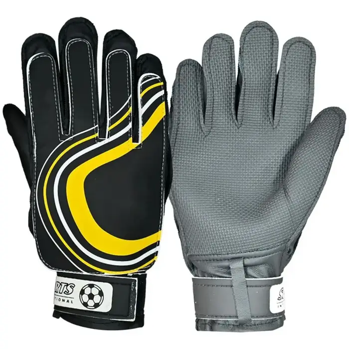 Gants de gardien de but professionnels avec logo d'équipe pour enfants