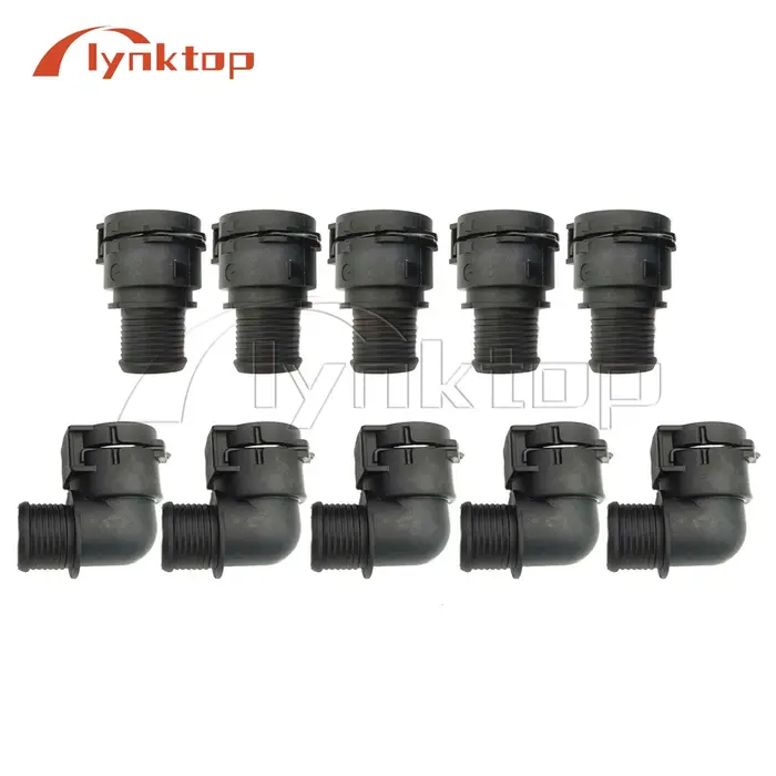 Connecteur de tuyau d'eau d'entrée de chauffage 10x, pour Chevrolet Chevy Sonic Trax Opel Tracker Mo