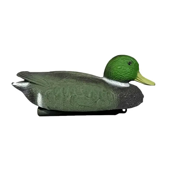 Leurre de chasse flottant 3D en forme de canard factice pour la pêche et la décoration de jardin – S