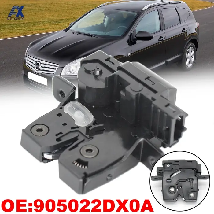 Actionneur de mécanisme de verrouillage de coffre de hayon de voiture, pour Nissan Micra Mk3 Qashqai