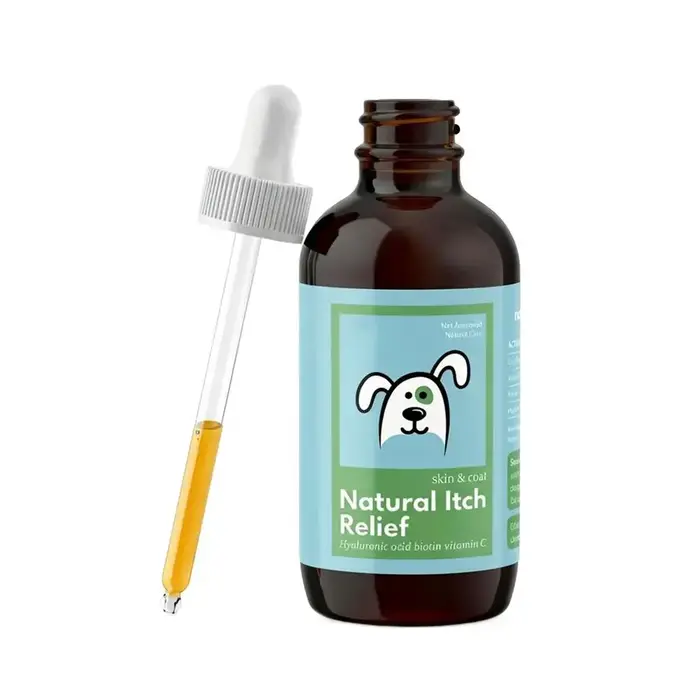 Spray anti-démangeaisons pour chien 60 ml, huile apaisante naturelle, anti-démangeaisons pour les pe