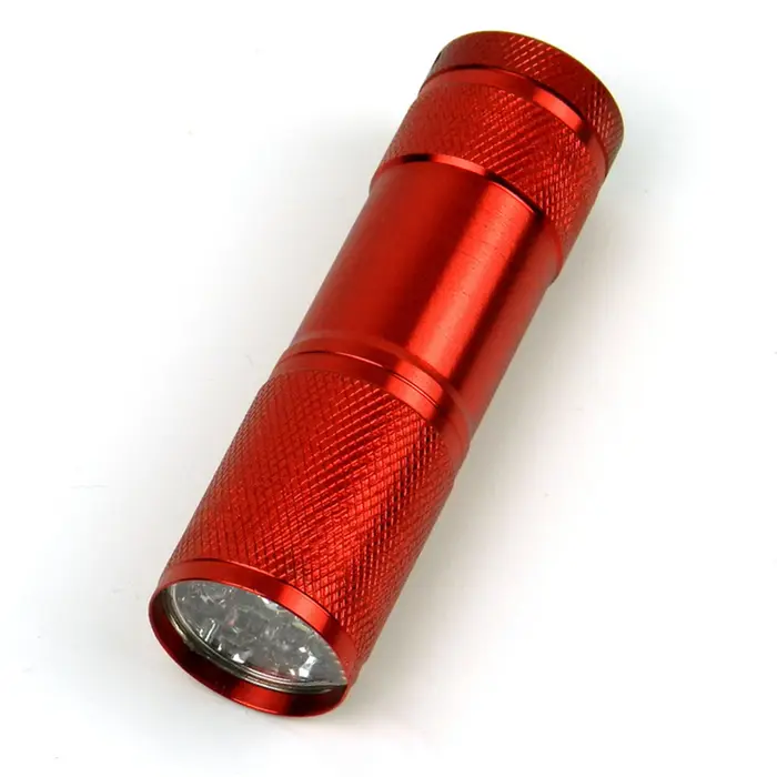Lampe de poche UV de détection d'urine pour animaux de compagnie, 9 conseillers, sans batterie, dura