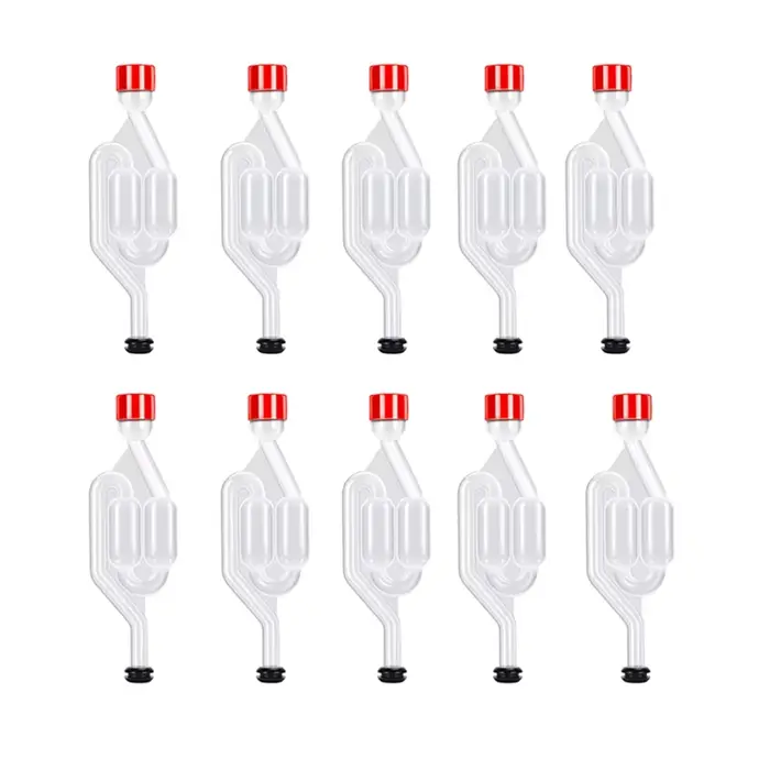 sas en forme de S, sas à bulles pour brassage à domicile, bouchon Carboys, Valve d'étanchéité de fer