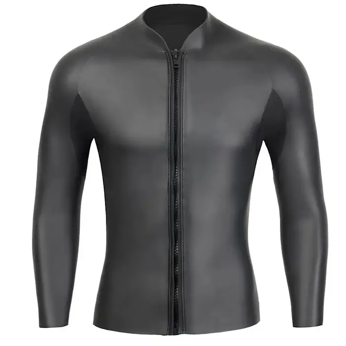 Combinaison de plongée en néoprène CR pour homme, maillot de bain à manches longues, veste de plongé