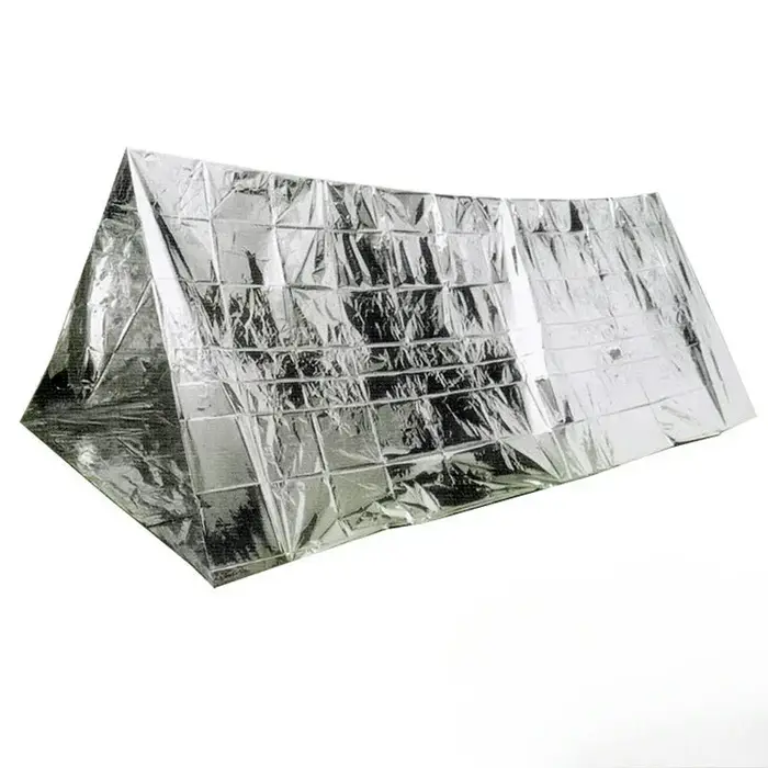 Tente de couverture d'urgence, Kit de sauvetage tactique de premiers secours de survie en plein air,
