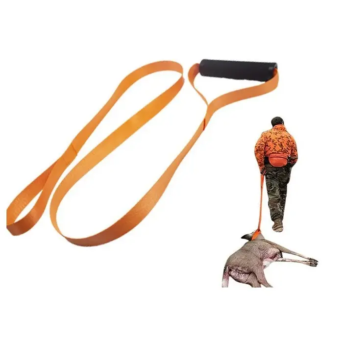 Harnais de traction pour cerf durable - Ceinture de chasse avec poignée - Bande multifonction pour ferme et extérieur