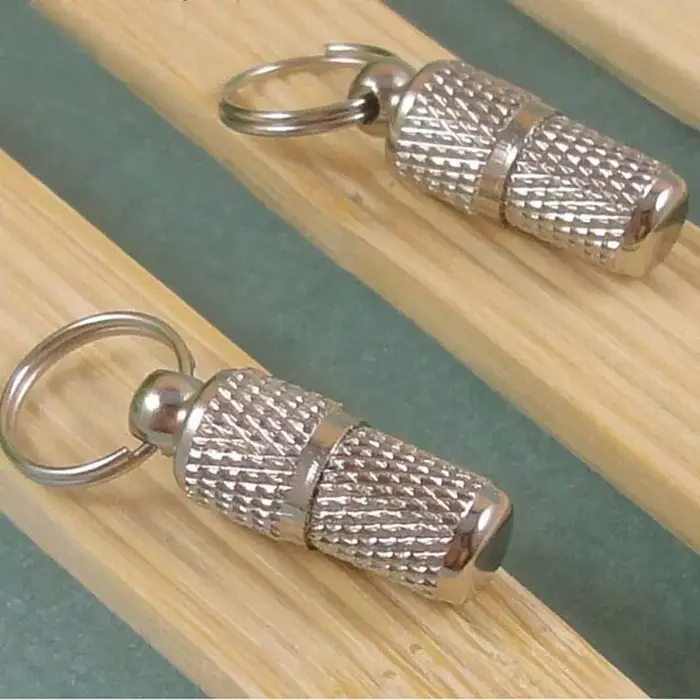 Tube d'identification anti-perte pour chien et chiot, adresse, étiquette de nom, collier de baril