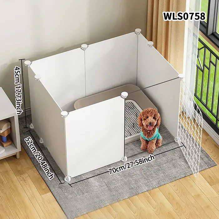 Clôture pour animaux de compagnie, porte d'isolation pour chien, Cage pour chien, garde-corps en fer