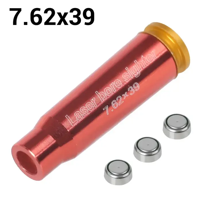 Objectif Laser à point rouge 12GA.223/5.56/.308/7.62/.30-06, cartouche Boresight en laiton, alésage 