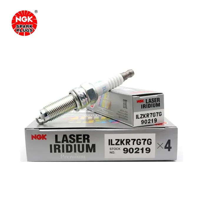 La bougie d'allumage NGK Iridium Platinum ILZKR7G7G 90219 convient à Jeep Grand Commander 2.0T oe 50