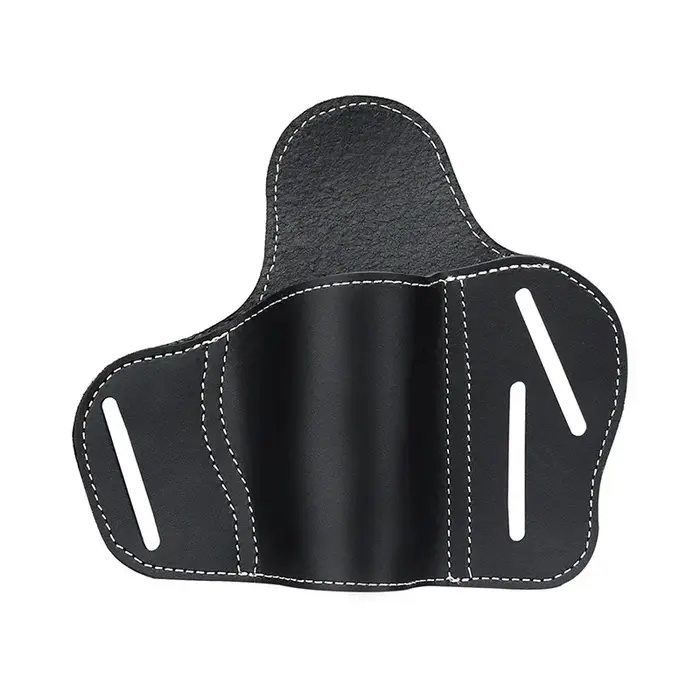 Étui de ceinture en cuir véritable pour la chasse, étui de ceinture en cuir véritable OWB, étui pour
