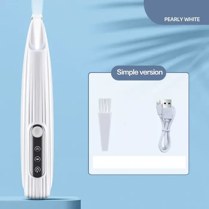 Nouvelle tondeuse à poils pour chien avec lumière LED, entièrement étanche, tondeuse à poils pour an