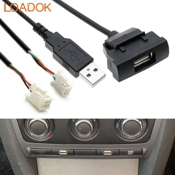 Adaptateur de câble petpour autoradio, Android, limitation, navigation, touriste, USB, RCDouvriers, 