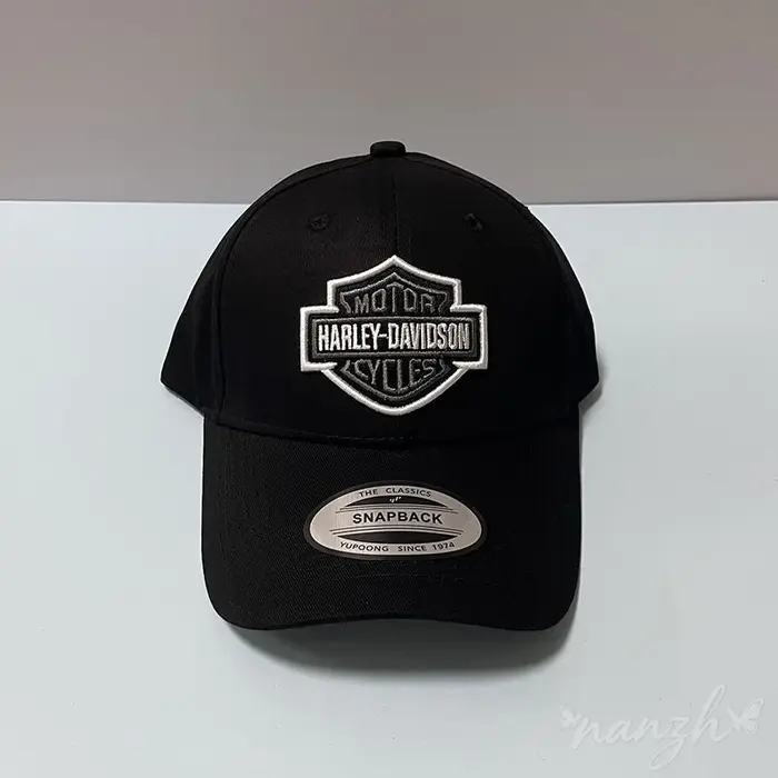 Casquette de baseball décontractée pour l'extérieur, brodée, à calotte rigide, style moto, pour Harl