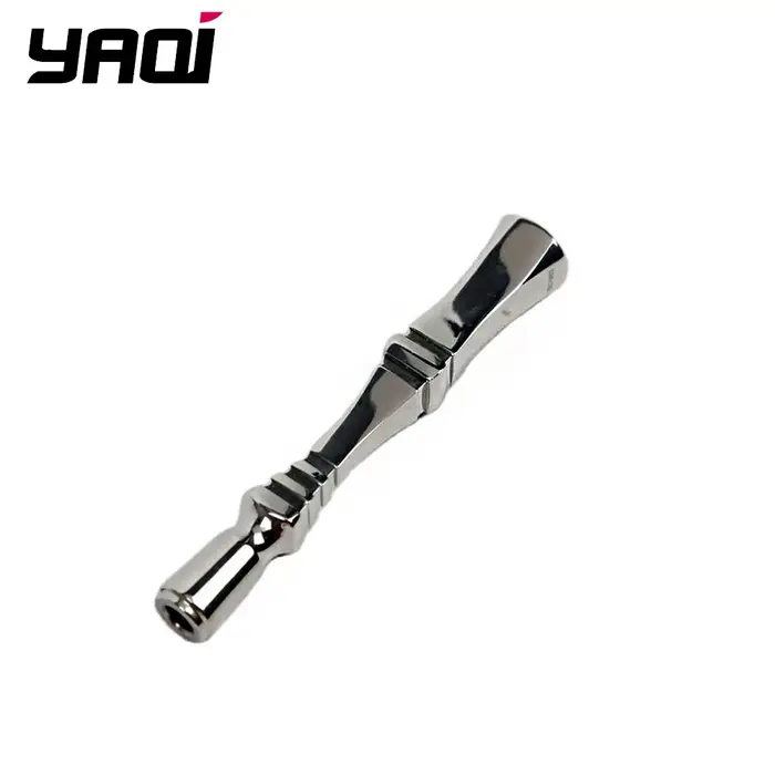 YAQI-Rasoir de sécurité Chippendale en acier inoxydable poli pour hommes