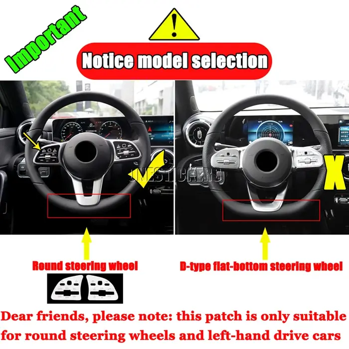 Couvercle Kiev illage de bouton de climatisation de voiture, contrôle central, Mercedes Benz A, B, C