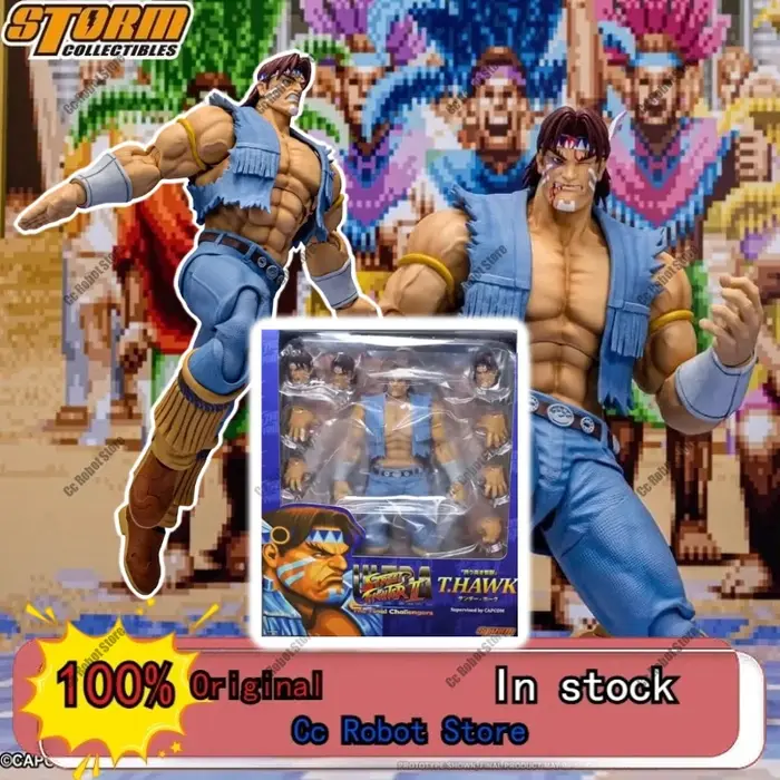 Figurine de collection Street Fighter 2 Challenger T Hawk modèle de jeu vidéo pour fans et collectionneurs occassions speciales