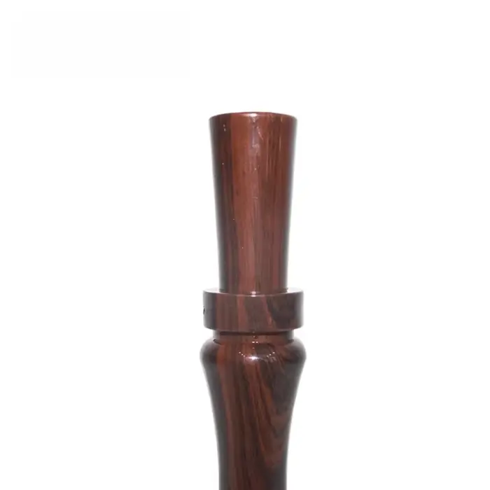 Sifflet appel canard en bois naturel - Appelant chasse décoy imitation faune pour extérieur