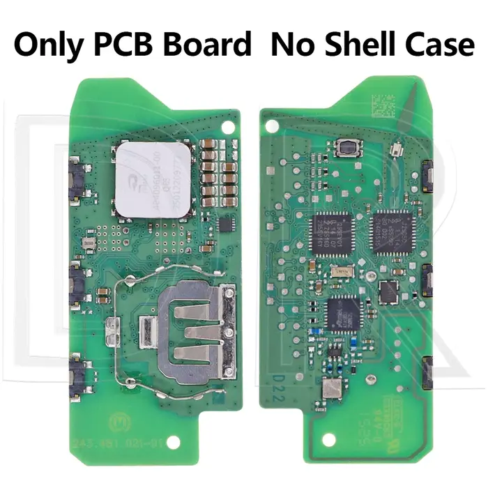 Grand châssis U 433.2-434.6 FSK OEM PCB, Support fonction UWB pour BMW X1 X2 IX1 IX2 U06 U10 U11 U12