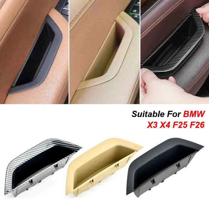Garniture de nervure de poignée de porte intérieure de voiture, compatible avec BMW F25, F26 Bery Ta